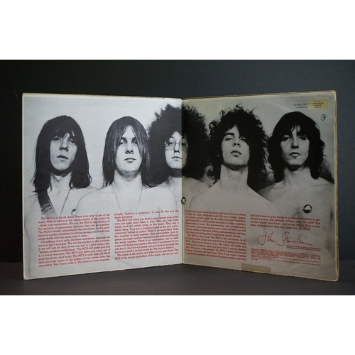 522 - Vinyl - MC5 Kick Out The Jams on Elektra EKS 74042.  Red & silver label, gatefold sleeve.  Tape repa... 