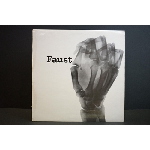 523 - Vinyl - Faust Self Titled on Polydor 2310 142 clear vinyl, with insert (some tape residue).  Sleeve,... 