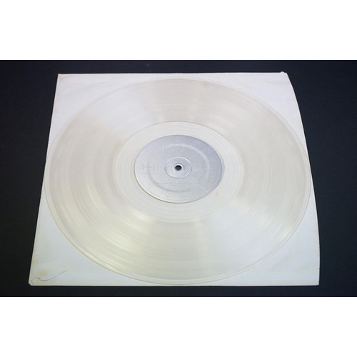 523 - Vinyl - Faust Self Titled on Polydor 2310 142 clear vinyl, with insert (some tape residue).  Sleeve,... 