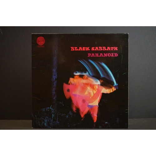 537 - Vinyl - Black Sabbath Paranoid on Vertigo 6360 011 small swirl label, gatefold sleeve, no Jim Simpso... 