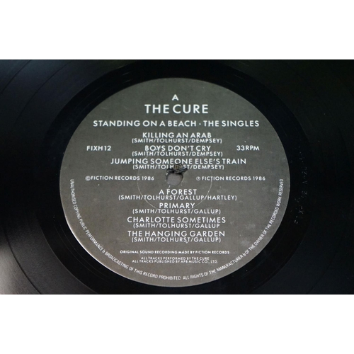 542 - Vinyl - 5 The Cure LPs to include Faith, Japanese Whispers, Standing On A Beach, The Head On The Doo... 