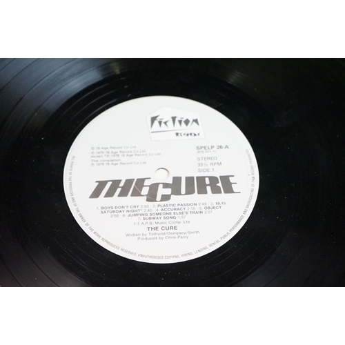 542 - Vinyl - 5 The Cure LPs to include Faith, Japanese Whispers, Standing On A Beach, The Head On The Doo... 