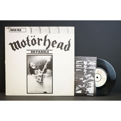 543 - Vinyl - 6 Motorhead LPs to include No Remorse (Bronze – MOTOR 1 leather sleeve), Self Titled, Overki... 