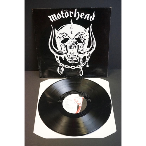 543 - Vinyl - 6 Motorhead LPs to include No Remorse (Bronze – MOTOR 1 leather sleeve), Self Titled, Overki... 