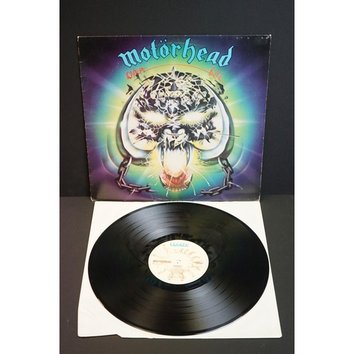 543 - Vinyl - 6 Motorhead LPs to include No Remorse (Bronze – MOTOR 1 leather sleeve), Self Titled, Overki... 