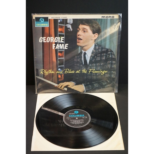 545 - Vinyl - 5 Georgie Fame LPs to include Rhythm and Blues at the Flamingo x 2 (33 SX 1599) both sleeves... 