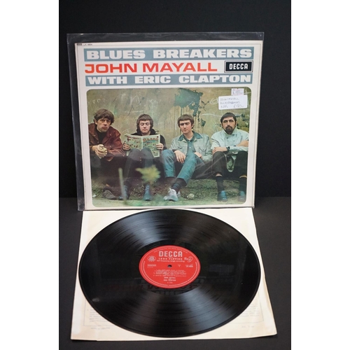 548 - Vinyl - 4 John Mayall original UK pressings to include Blues Breakers with Eric Clapton LK 4804 slee... 