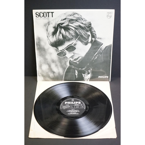 549 - Vinyl - 5 original UK Scott Walker LPs to include Scott 4 Vg/Ex, Scott 2 Vg+/Vg+ (with insert), Scot... 