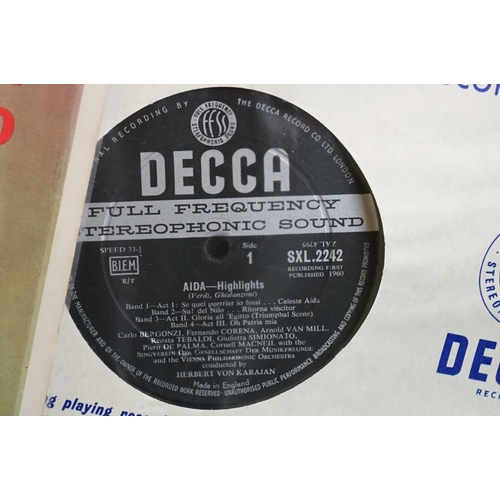 615 - Vinyl - Classical - 7 Decca Wide Band ED1 LPs to include SXL 2173 (Ex/Ex), SXL 2234 (G/Ex), SXL 2242... 