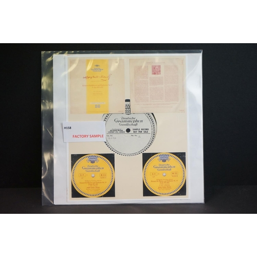 616 - Vinyl - Classical - 6 Factory Sample records to include Deutsche Grammophon (16093) Ex, SXL 6079 wid... 