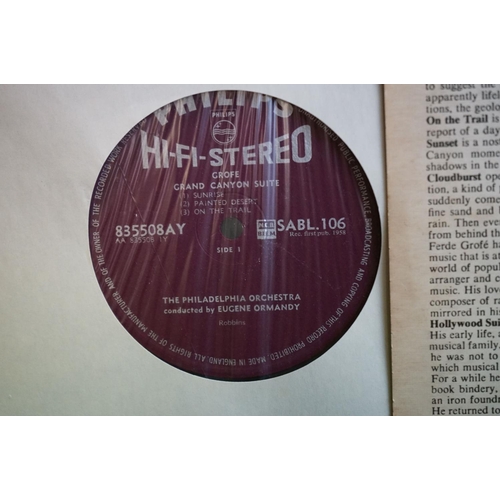 618 - Vinyl - 6 rare Philips Hi-Fi Stereo LPs to include SABL 133 Vg/Vg+, SABL 152 Vg/Vg+, 840 214 BY Vg/V... 