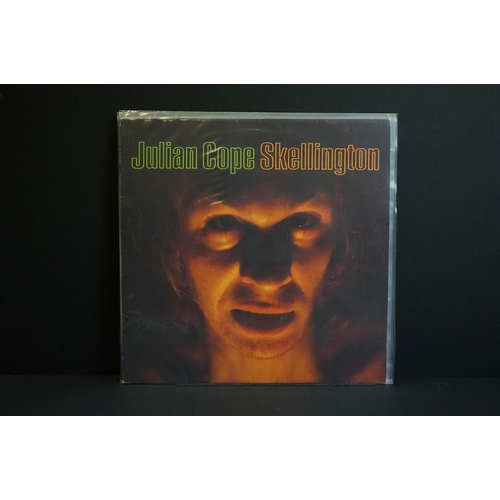 494 - Vinyl - Eight Julian Cope LPs to include 2 x Fried, 4 x Skellington, Drunken Songs, Saint Julian, Pe... 