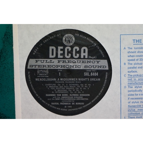 621 - Vinyl - Classical - 5 Decca wide band ED2's and 1 ED3 to include SXL 2305 Vg/Vg+, SXL 6137 Vg/Ex, SX... 