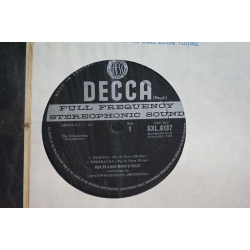 621 - Vinyl - Classical - 5 Decca wide band ED2's and 1 ED3 to include SXL 2305 Vg/Vg+, SXL 6137 Vg/Ex, SX... 