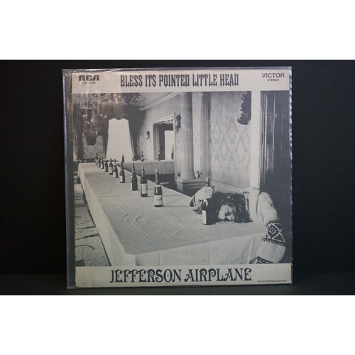 630 - Vinyl - 6 Jefferson Airplane LPs to include Surrealistic Pillow original UK first press mono RD7889 ... 