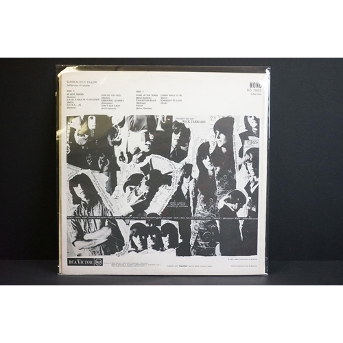 630 - Vinyl - 6 Jefferson Airplane LPs to include Surrealistic Pillow original UK first press mono RD7889 ... 