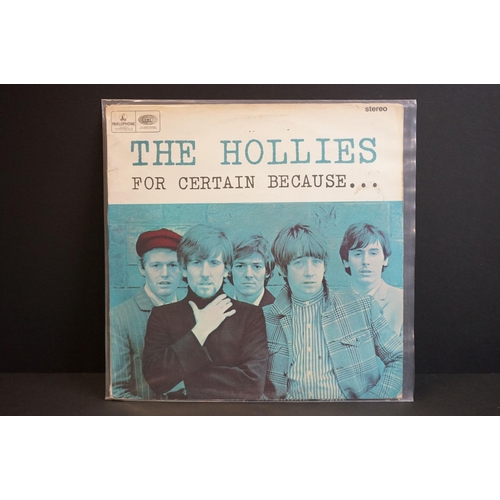 631 - Vinyl - 9 The Hollies LPs to include Butterfly (PCS 7039) Vg+, Evolution (PMC 7022 mono) Vg+, Evolut... 