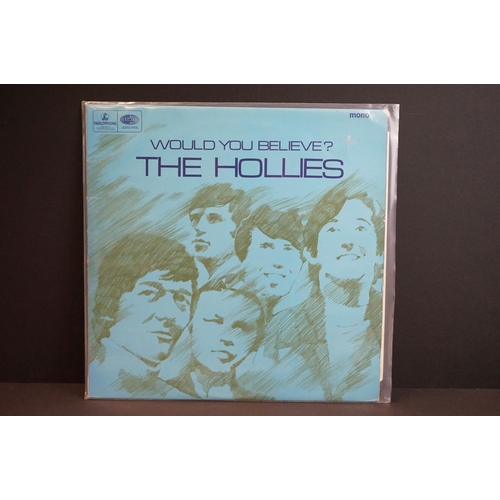 631 - Vinyl - 9 The Hollies LPs to include Butterfly (PCS 7039) Vg+, Evolution (PMC 7022 mono) Vg+, Evolut... 