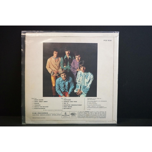 631 - Vinyl - 9 The Hollies LPs to include Butterfly (PCS 7039) Vg+, Evolution (PMC 7022 mono) Vg+, Evolut... 