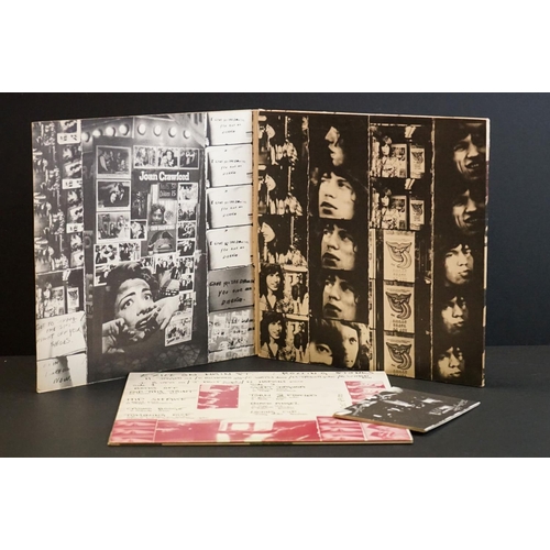 634 - Vinyl - 2 Rolling Stones LPs to include Exile On Main Street (COC 69100) 10 postcards and correct in... 