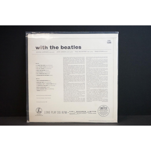 636 - Vinyl - 6 The Beatles LPs to include Please Please Me (PMC 1202), With The Beatles (PMC 1206), A Har... 