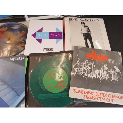 767 - Vinyl - Over 20 Punk / New Wave singles, to include : Elvis Costello – Stiff Singles Four Pack (1980... 