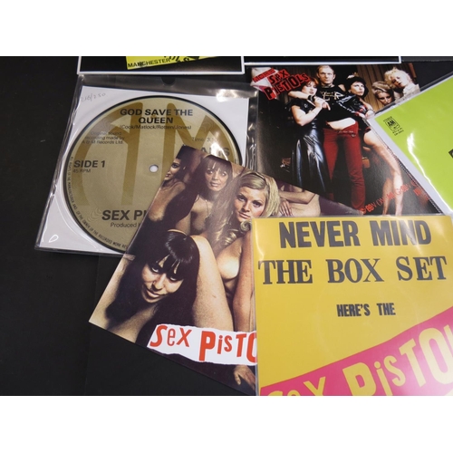 773 - Vinyl - Punk - Sex Pistols - 8 Private Fan Pressings singles, to include: God Save The Queen (Japane... 