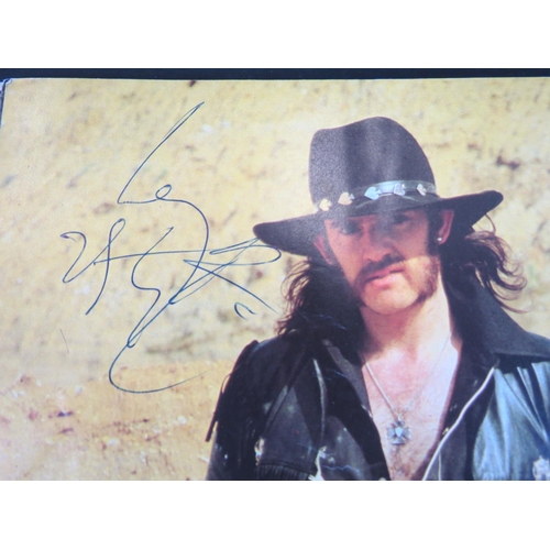 814 - Memorabilia - 2 Motorhead Ace Up Your Sleeve Oct/Nov 1980 tour programmes, one signed, 1 x 30th anni... 