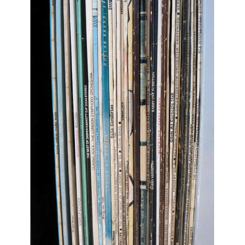 427 - Vinyl - Approx 30 LPs spanning genres and decades includes some classical, jazz, MOR etc.  Condition... 