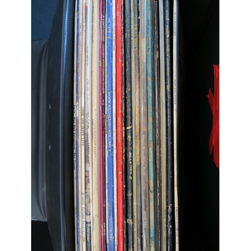 431 - Vinyl - Approx 25 LPs featuring rock, pop, comedy plus some 12