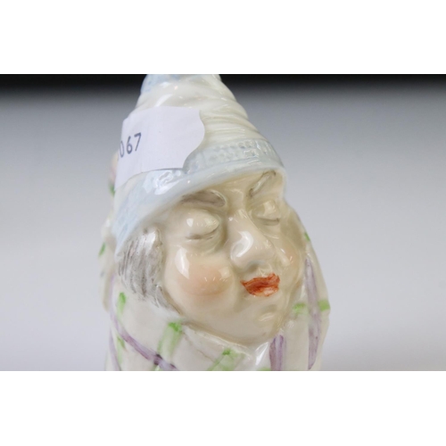 32 - Royal Worcester 'Sleepy Boy' porcelain figure by Margaret Cane, no. 2918, approx 8cm high, together ... 