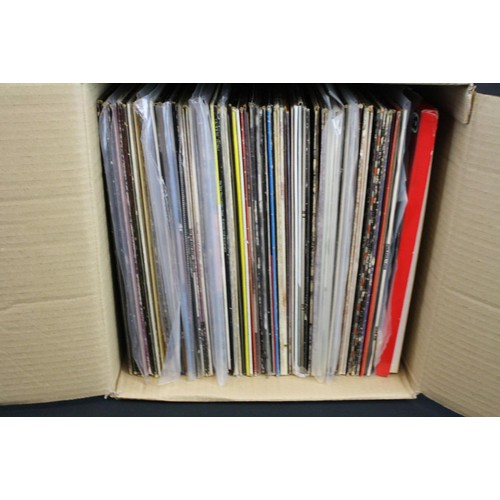 268 - Vinyl - Approx 70 Rock & Pop LPs including Jethro Tull, Clannad, Meatloaf, Climax Blues Band, The Ni... 