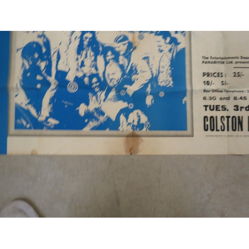 837 - Memorabilia - Original Frank Zappa / Mothers Of Invention concert poster for their performance at Co... 