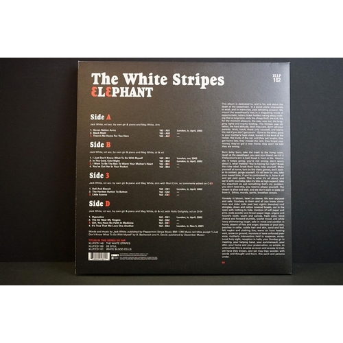 477 - Vinyl - Two The White Stripes LPs to include Elephant XLLP162 and Icky Thump XLLP271 with opened sti... 