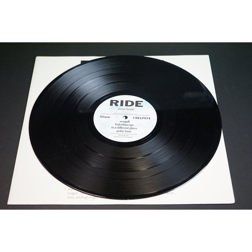 478 - Vinyl - Three Indie/Alternative LPs to include 2 x Ride (self titled CRELP074 & Not a Safe Place 201... 