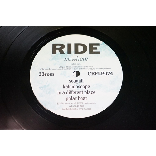 478 - Vinyl - Three Indie/Alternative LPs to include 2 x Ride (self titled CRELP074 & Not a Safe Place 201... 