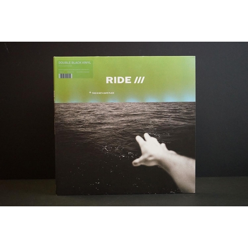 478 - Vinyl - Three Indie/Alternative LPs to include 2 x Ride (self titled CRELP074 & Not a Safe Place 201... 