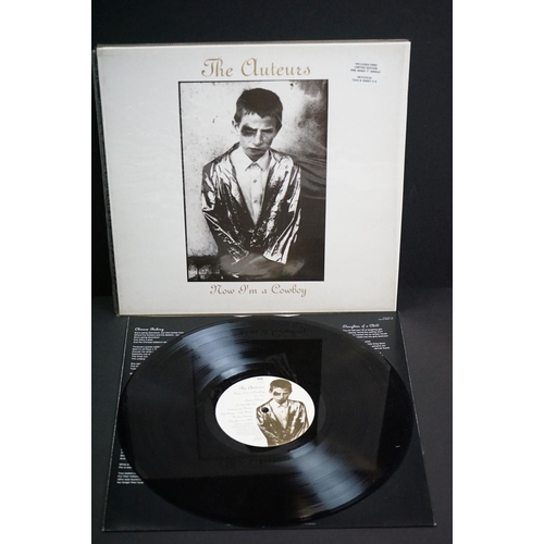 480 - Vinyl - Two The Auteurs LPs to include Now I'm A Cowboy HUTLPX16 with postcard and inner sleeve (no ... 