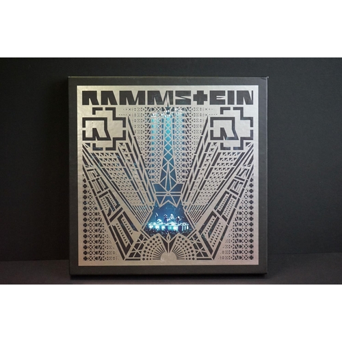 492 - Vinyl - Rammstein - Paris Box Set plus 3 x sealed LPs (2 x self titeld & Mutter), a sealed Auslander... 