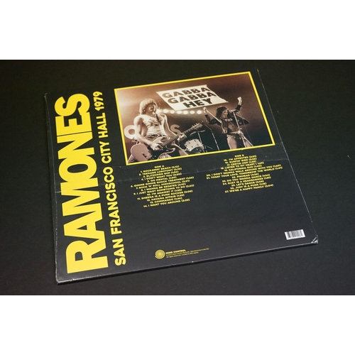 567 - Vinyl - 4 The Ramones LPs to include Ramones (Original UK 1976 1st pressing, Sire Records, 9103 253)... 