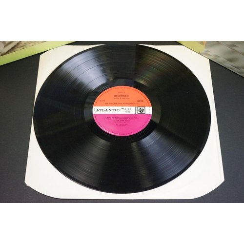 642 - Vinyl - 8 Led Zeppelin LPs spanning their career.  Includes II, III, Physical Graffiti, In Through T... 