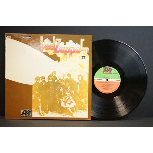 642 - Vinyl - 8 Led Zeppelin LPs spanning their career.  Includes II, III, Physical Graffiti, In Through T... 