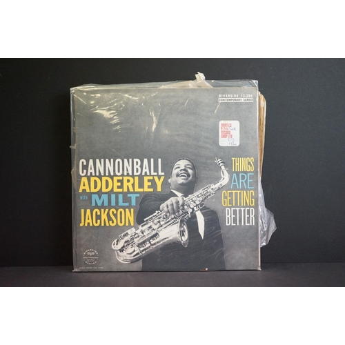 649 - Vinyl - 9 Cannonball Adderley Quintet LPs spanning his career including Them Dirty Blues, With Milt ... 