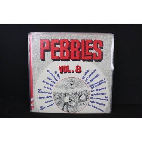 597 - Vinyl - 17 US Garage Punk / Psych compilations to include Pebbles Vol. One (1979, BFD Records BFD-50... 