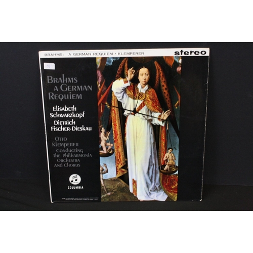 608 - Vinyl - Classical - 
Brahms A German Requiem -  Schwarzkopf Fischer - Dieskau Klemperer - Double alb... 