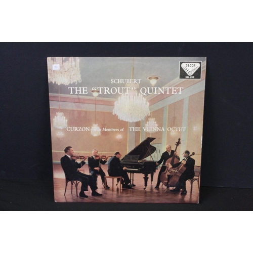 610 - Vinyl - Classical - Schubert : 'Trout' Quintet - Vienna Octet / Curzon (Original UK ED1, WBG, “Origi... 