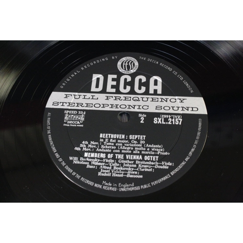 611 - Vinyl - Vinyl Records - Classical - 7 Original ED 1 Stereo albums and Two 10” on Decca Records, SXL ... 