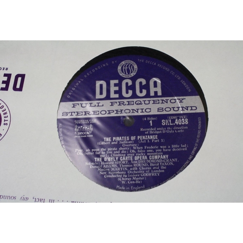 611 - Vinyl - Vinyl Records - Classical - 7 Original ED 1 Stereo albums and Two 10” on Decca Records, SXL ... 