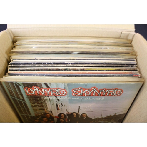 656 - Vinyl - Approx 70 rock & pop LPs to include Pink Floyd, Bob Dylan, David Bowie, Genesis, Jethro Tull... 