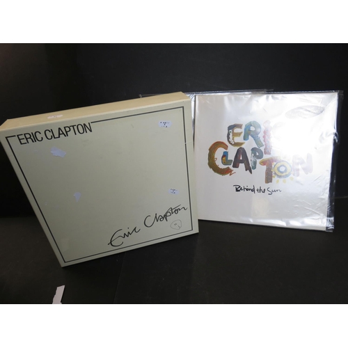 706 - Vinyl - Eric Clapton box set 1976 German pressing 11 LP set plus booklet.  Also 2 LPs The Cream Of E... 